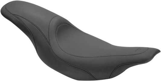 MUSTANG Seat - Tripper™ Fastback - Stitched - Black - FLH '97-'07 76589