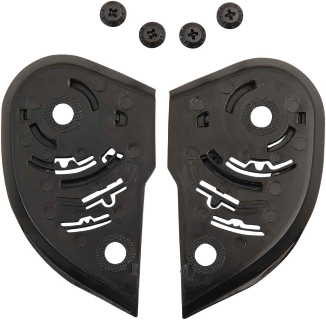 Z1R Jackal Pivot Kit - Black (Part #0133-1030) for Z1R Helmets