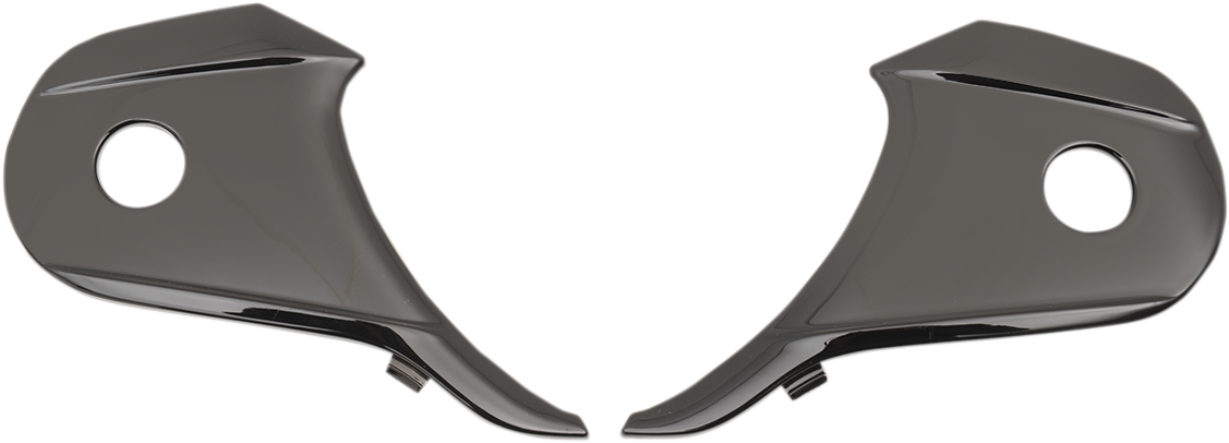Z1R Range Side Plates - Black (Part Number 0133-1040)