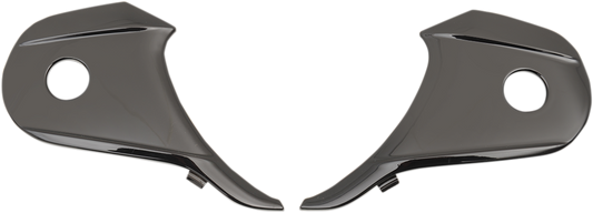 Z1R Range Side Plates - Black (Part Number 0133-1040)