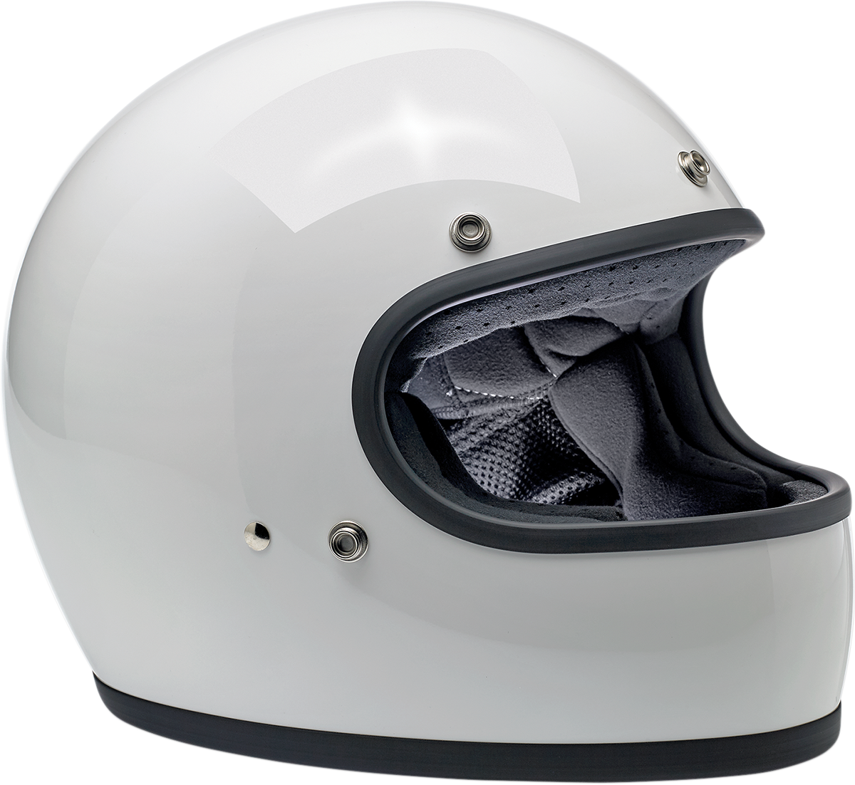 BILTWELL Gringo Helmet - Gloss White - XS 1002-517-101