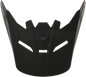Z1R Youth Rise Visor Kit - Ascend - Flat Black 0133-1061