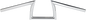 BILTWELL 1" Handlebar - Keystone - Chrome 6001-1056