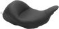 MUSTANG Lowdown Vintage Seat - No Driver Backrest - Smooth - FL '08-'25 76078
