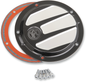 PERFORMANCE MACHINE (PM) Derby Cover - Scallop - Black/Platinum Cut™ 0177-2026-BMP