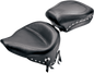 MUSTANG Wide Studded Solo Seat - Softail '84-'99 75506