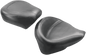 MUSTANG Wide Rear Seat - Smooth - Black - FLST '00-'15 76182