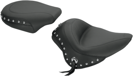 MUSTANG Wide Rear Seat - Studded - Black - FL/FX '11-'17 76751