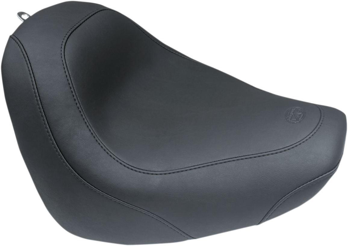 MUSTANG Seat - Wide Tripper™ Solo - without Backrest - Smooth - Black 75704