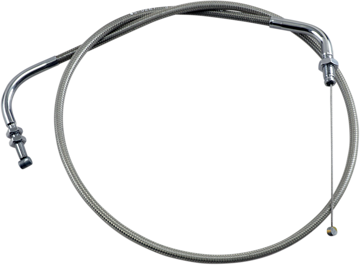 MOTION PRO Armor Coat Stainless Steel Throttle/Idle Cable for Cruisers - Push - 650 V-Star 65-0267