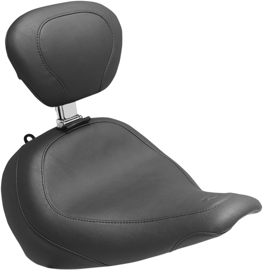 MUSTANG Wide Tripper™ Seat - with Driver's Backrest - FLFB 79772