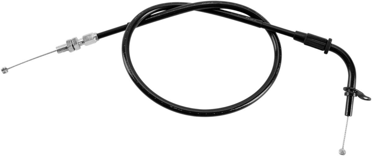MOTION PRO Black Vinyl Throttle Cable - Pull - '01-'04 GSX-R 04-0225