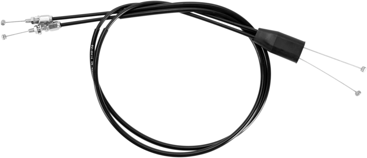 MOTION PRO Black Vinyl Throttle Cable - Push/Pull - '02-'17 CRF 02-0414