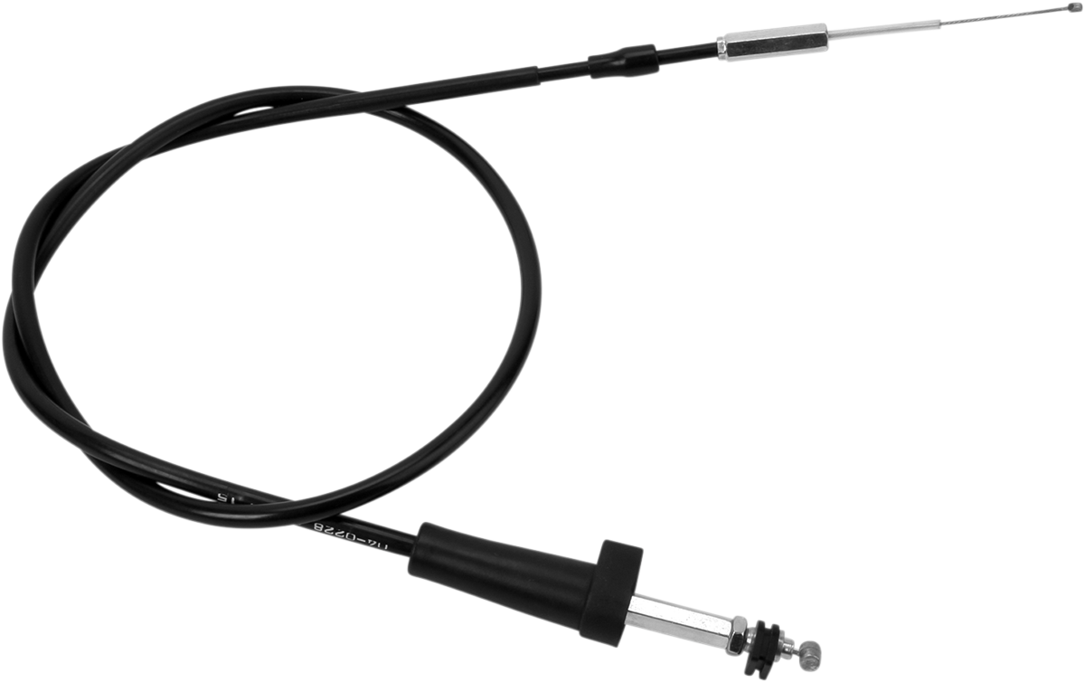 MOTION PRO Black Vinyl Throttle Cable - Pull - '03-'08 Arctic Cat/Kawasaki/Suzuki 400 04-0228