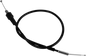 MOTION PRO Black Vinyl Throttle Cable - Pull - '00-'14 Yamaha 05-0282