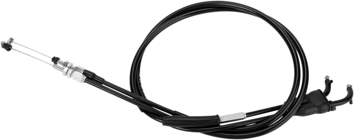 MOTION PRO Black Vinyl Throttle Cable - Push/Pull - '85-'06 Suzuki/Yamaha 05-0317