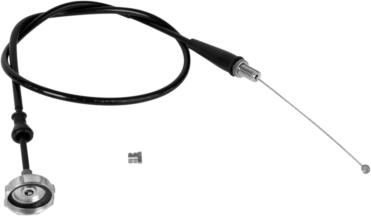 MOTION PRO Black Vinyl Throttle Cable - Pull - '86-'15 CRF/TR 02-0485