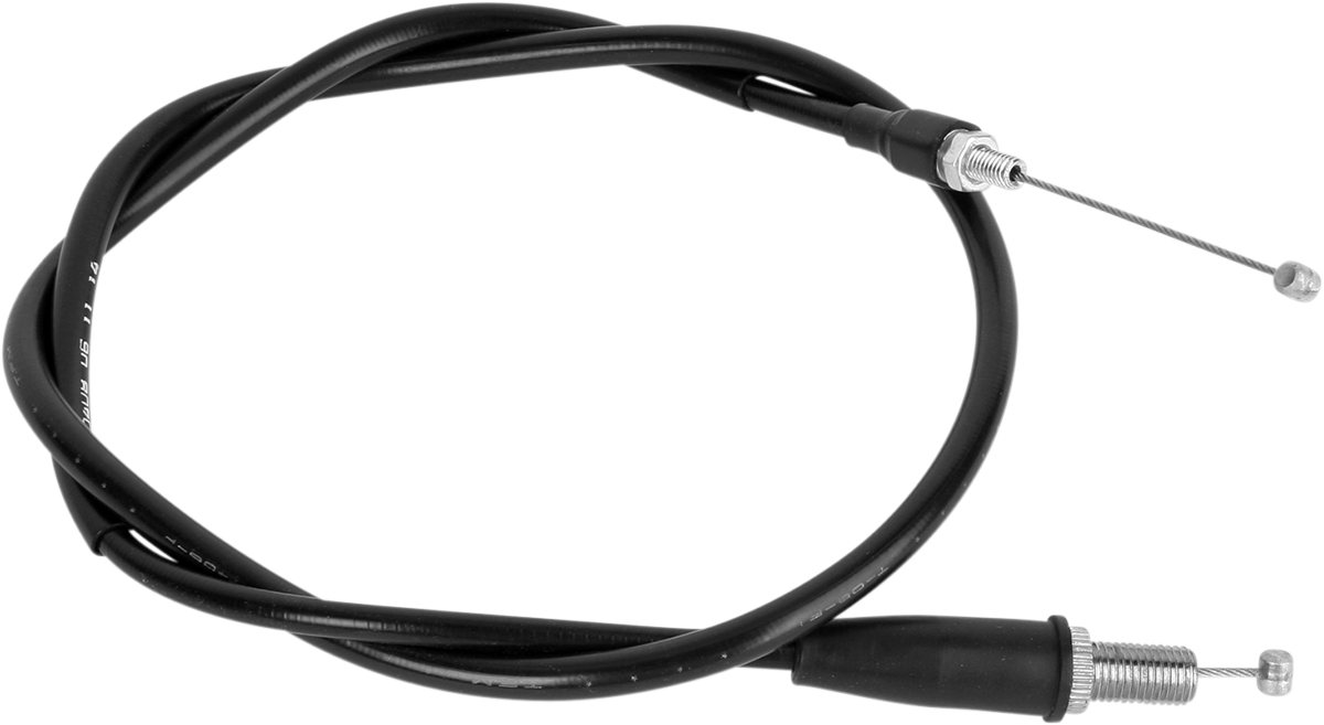 MOTION PRO Black Vinyl Throttle Cable - Pull - '04-'14 TRX450 02-0408