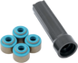 FEULING PARTS Valve Guide Seals - For 7.00 mm Valve Stem - 88"/96"/103" Twin Cam | XL 1076