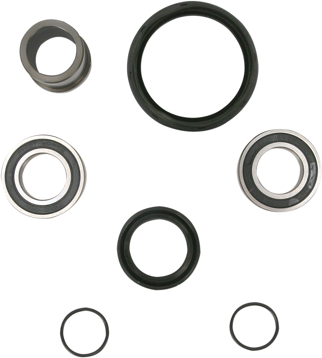 PIVOT WORKS Wheel Bearing with Collar Kit - Front - CRF250/450X PWFWC-H07-500