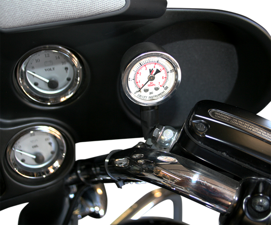 FEULING PARTS Remote Oil Pressure Gauge/Line Kit - Black - HD 9019