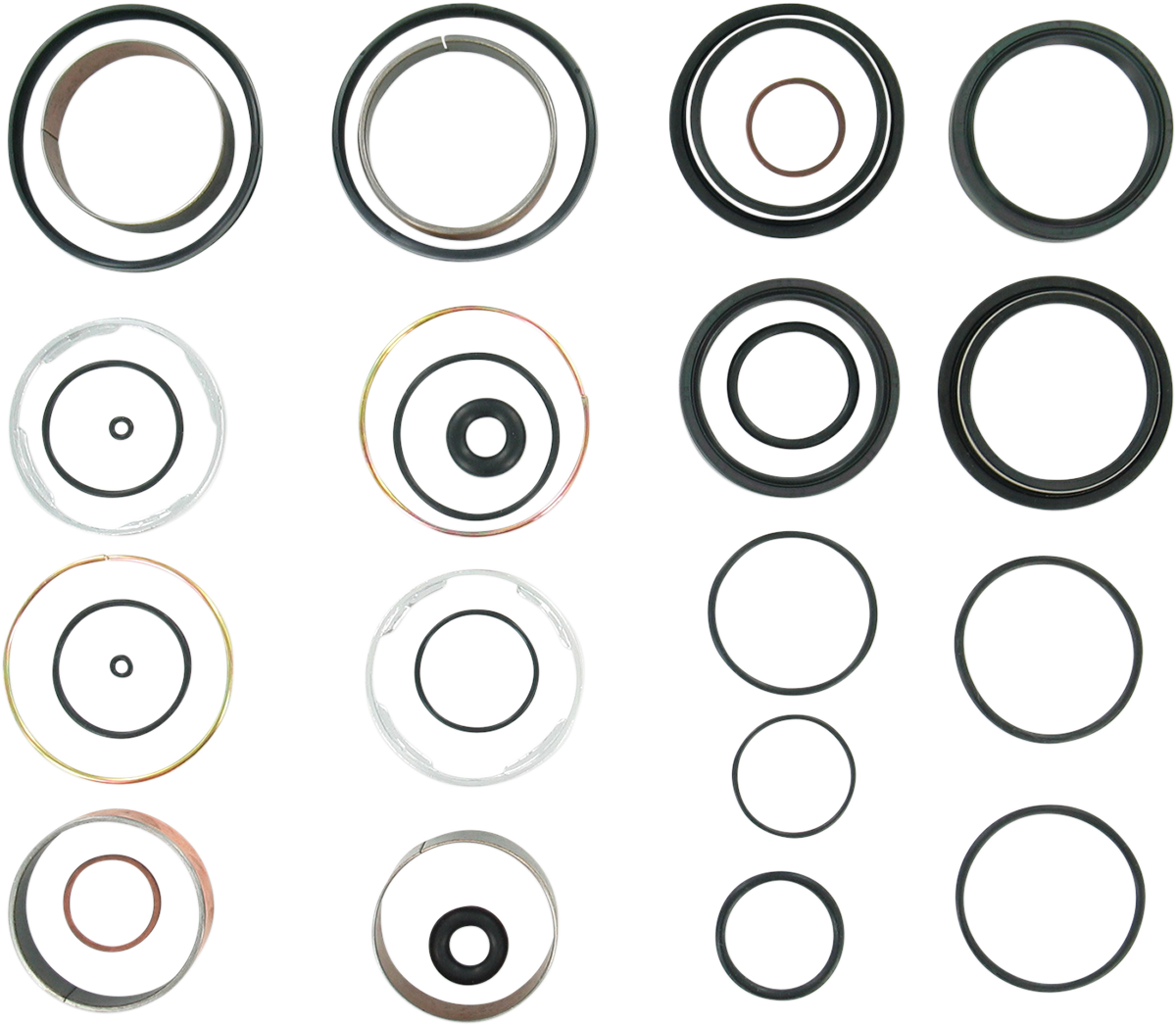PIVOT WORKS Fork Seal/Bushing Kit - Yamaha PWFFK-Y08-400