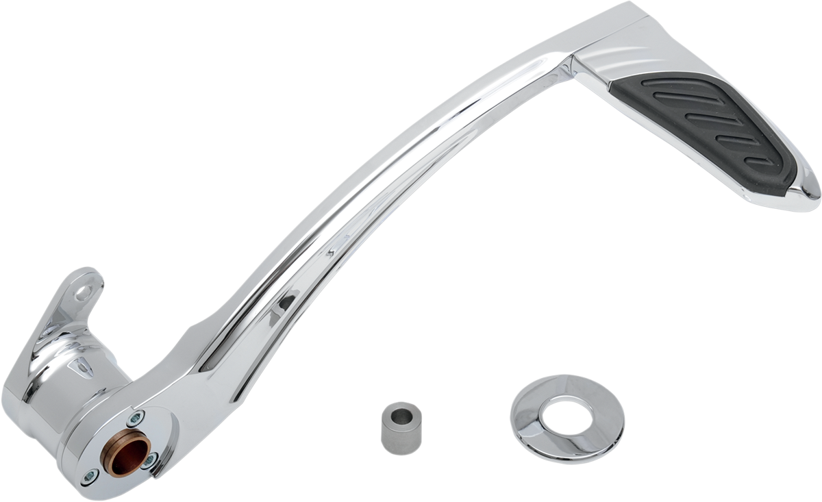 PERFORMANCE MACHINE (PM) Rear Brake Lever - Chrome - FLH/FLT '08-'13 0032-1081-CH