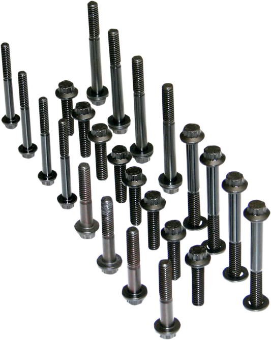 FEULING PARTS Fastener Kit - Rocker Box - Black Oxide 3046