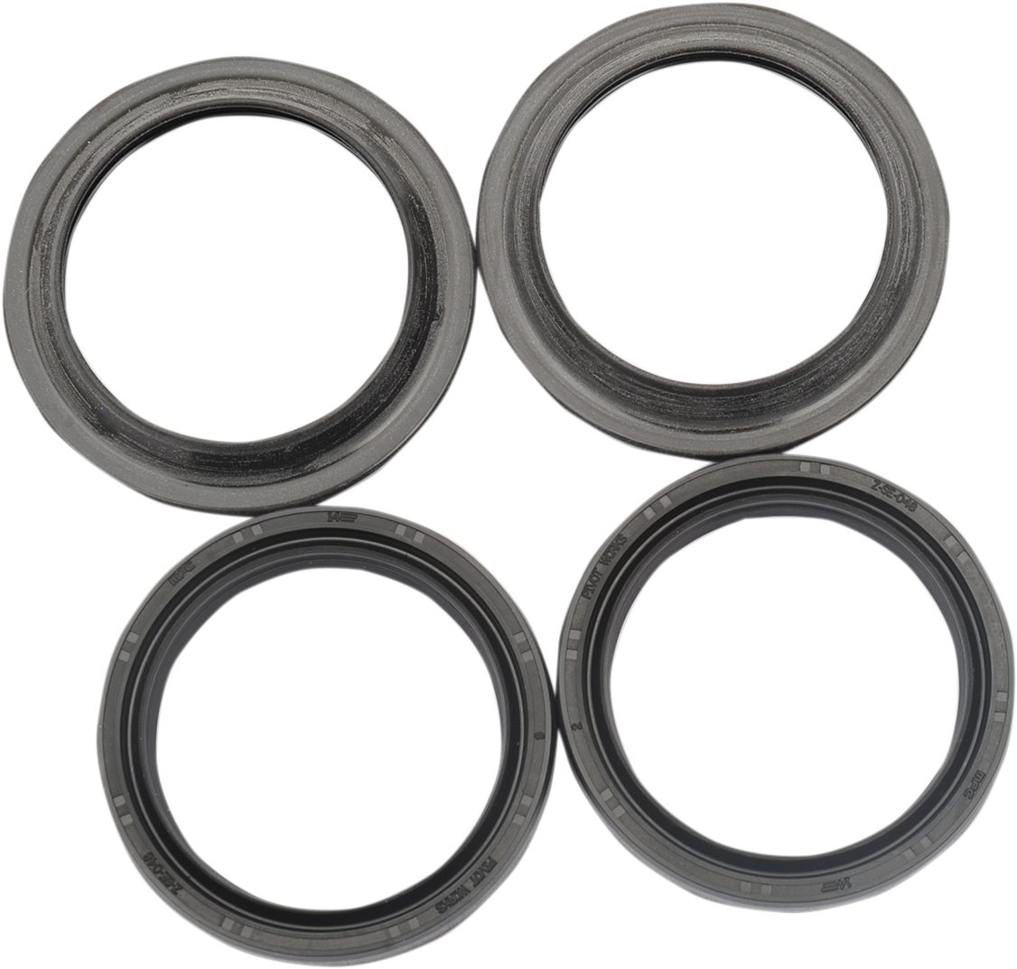 PIVOT WORKS Fork Seal Kit - 46/49 mm ID x 61/65 mm OD PWFSK-Z026