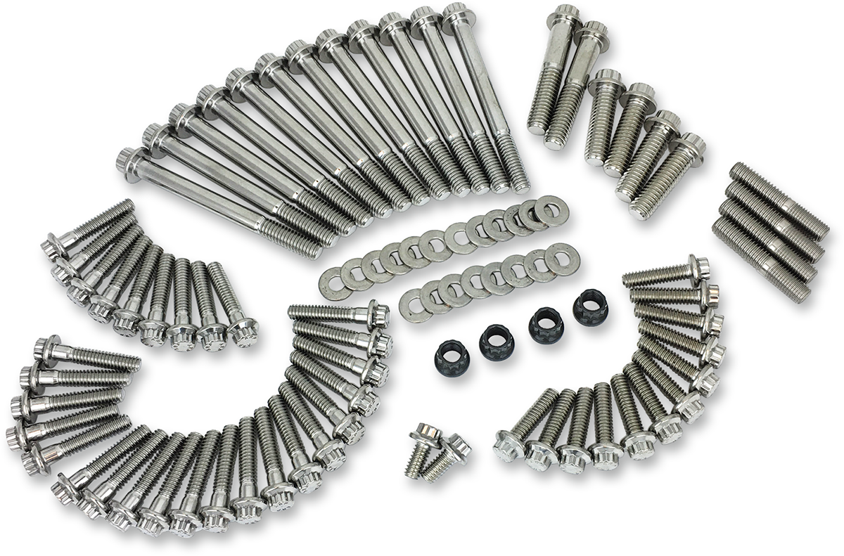 FEULING PARTS Fastener Kit - External Engine - 12-Point - M8 3052