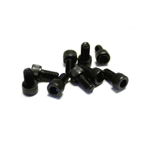 1/4X20 BASE PLATE ALLEN SCREWS (4 PK) - SOCKET HEAD (BLK)