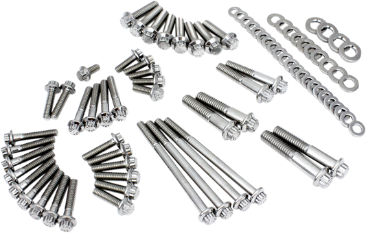 FEULING PARTS Fastener Kit - External Primary/Transmission - 12-Point - M8/Softail 3028
