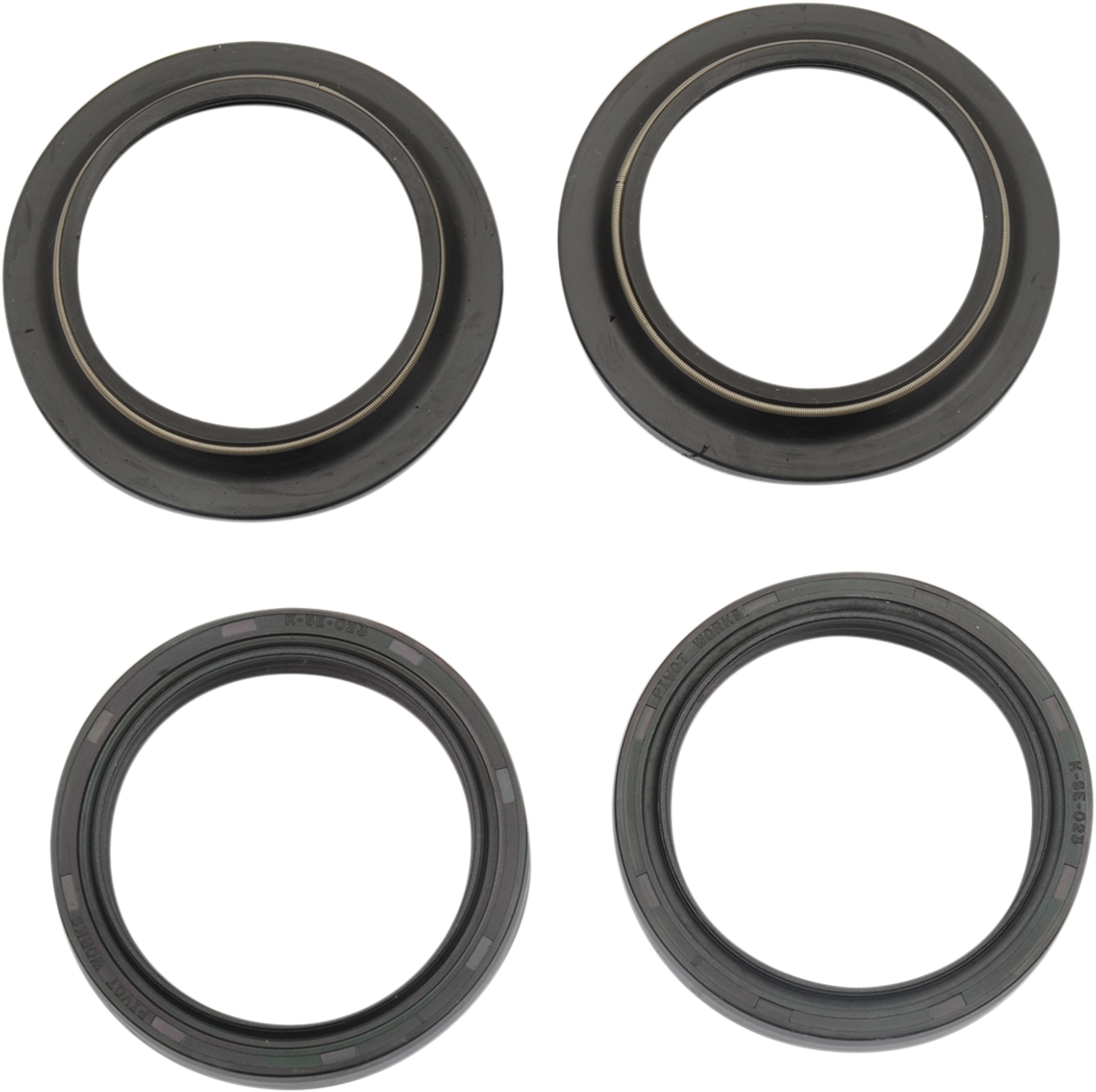 PIVOT WORKS Fork Seal Kit - 43 mm ID x 55 mm OD PWFSK-Z021