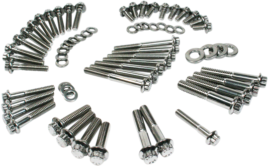 FEULING PARTS Fastener Kit - External Primary/Transmission - 12-Point/Dress-Up - Softail 3058