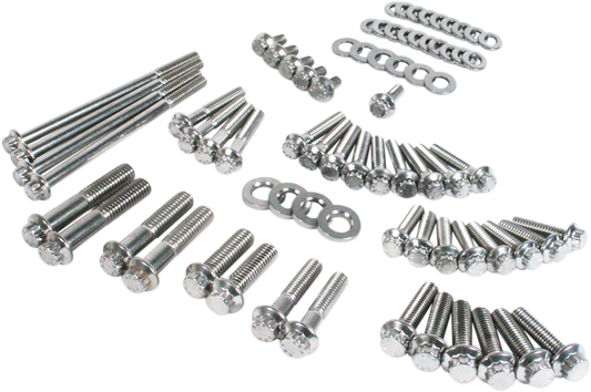 FEULING PARTS Fastener Kit - External Primary/Transmission - 12-Point/Dress-Up - Softail 3059