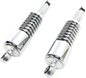 EMGO Custom Shorty Shocks with Shroud - Chrome Body/Chrome Spring Finish - Eye Lowering 17-05693