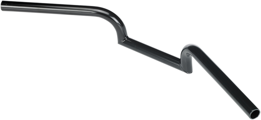 BILTWELL 1" Handlebar - Mustache - Black 6013-2016