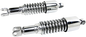 EMGO Custom Shorty Shocks with Shroud - Chrome Body/Chrome Spring Finish - Clevis Lowering 17-05694