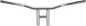 BILTWELL 1" T-Bar - Tyson XL - 8" - Chrome 6238-1053