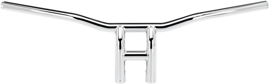 BILTWELL 1" T-Bar - Tyson XL - Pullback - 8" - TBW - Chrome 6258-1055