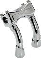 BILTWELL Murdock Handlebar Risers - Pullback - 6" - Chrome 6404-105-06