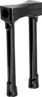BILTWELL Murdock O/S Risers - 10" - Black 6413-201-10