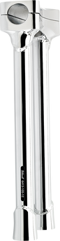 BILTWELL Murdock O/S Risers - 12" - Chrome 6413-105-12