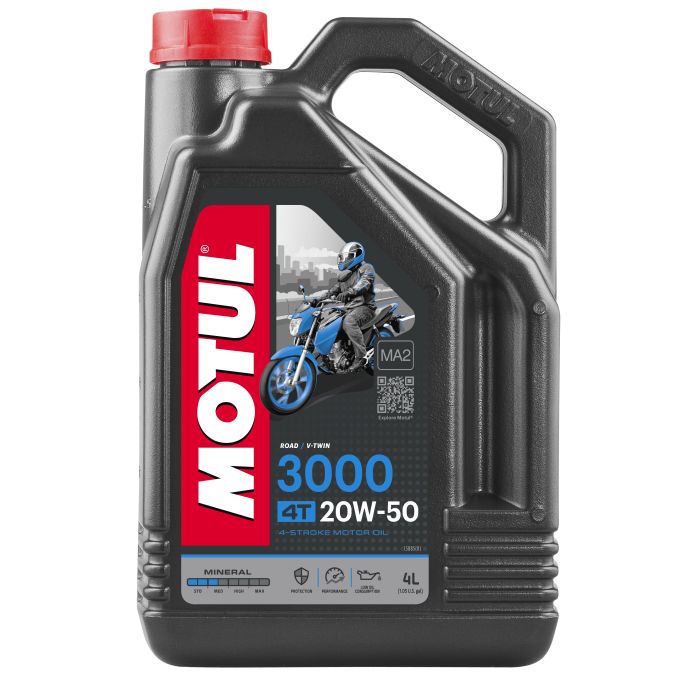 MOTUL - 3000 20W50 4T, 4 LITER