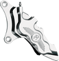 PERFORMANCE MACHINE (PM) 6 Piston Caliper - 11.5" - Left - Chrome 0051-2915-CH