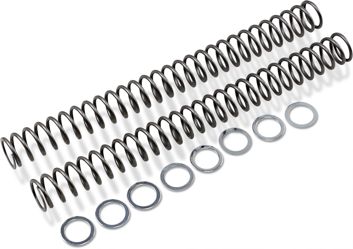 Race Tech FRSP 454748 Chrome Silicon Steel Fork Springs - 0.48 kg/mm for Superior Performance