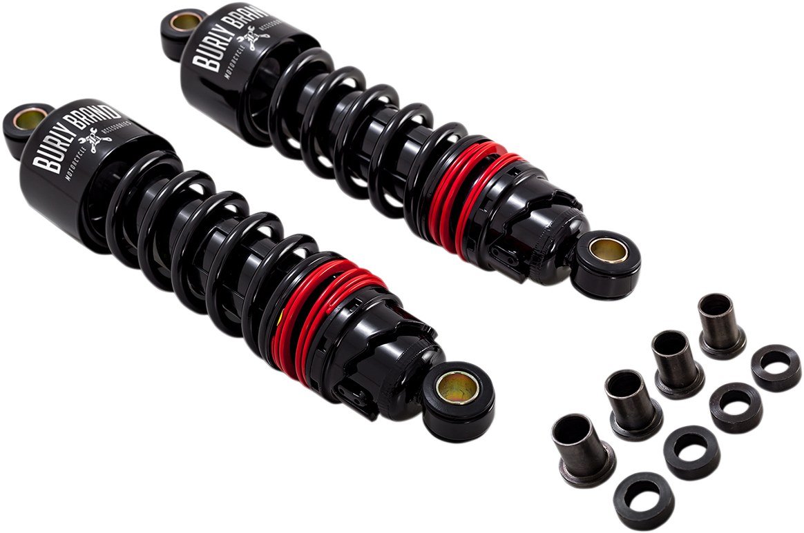 BURLY BRAND Slammer Plus Shocks - 10.5" - Black - FLH B28-1204B