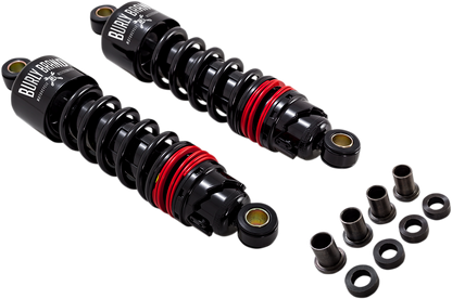 BURLY BRAND Slammer Plus Shocks - 10.5" - Black - FLH B28-1204B