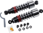 BURLY BRAND Slammer Plus Shocks - 10.5" - Chrome - FXD B28-1207