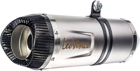 LEOVINCE 50x270mm Stainless Steel LV One Evo Muffler 9775U